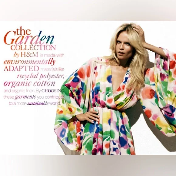 NWT H&M watercolor rainbow billow sleeve mini dress - Picture 6 of 8